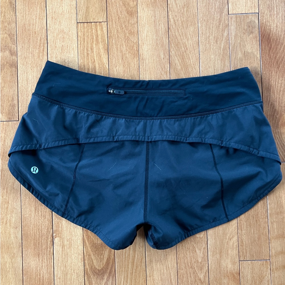 lululemon speed up low rise lined shorts 2”